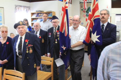 Recognizing ANZAC Day is an important annual event for the Downunder Club of Winnipeg. Photo: Brian Hydesmith