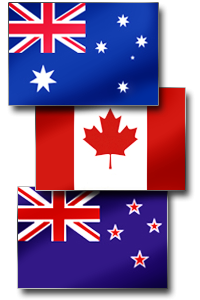 aus can nz flags